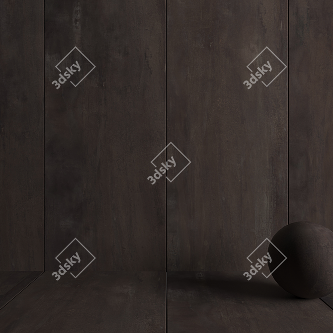 HD Multitexture Wall Tiles 3D model image 3