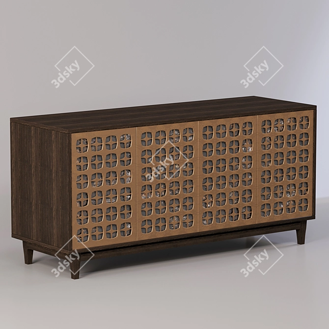 Multifunctional Stand: 1500 Length, 500 Width, 700 Height 3D model image 1