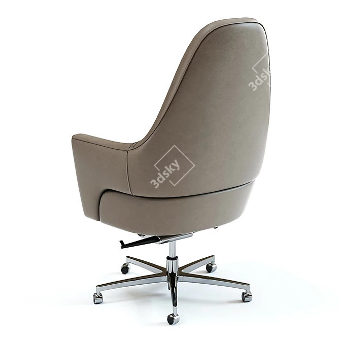 Smania Magnum Swivel Chair: Stylish and Versatile 3D model image 3