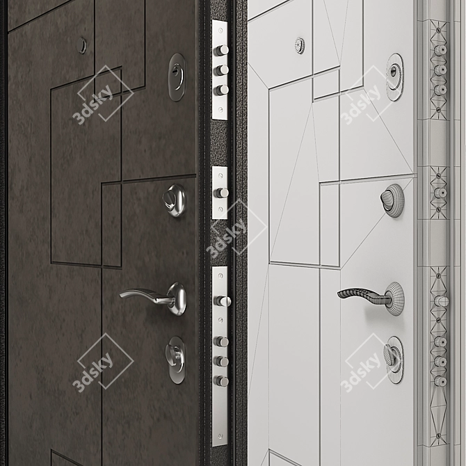 Torex Delta-100 DL-2 Entrance Door 3D model image 2