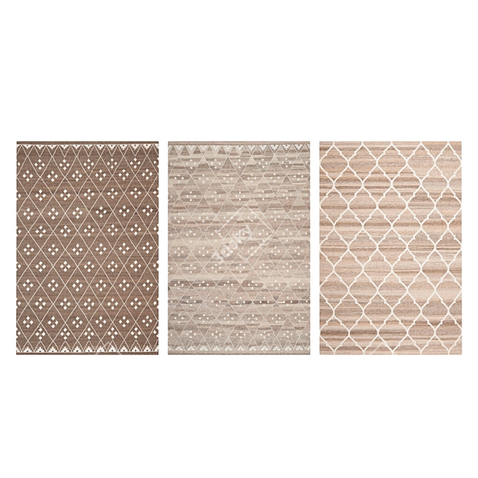 Luxury Carpet Collection 3D model image 3