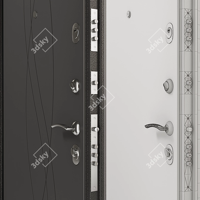 Torex Delta-100 SP-8G Entrance Door 3D model image 2