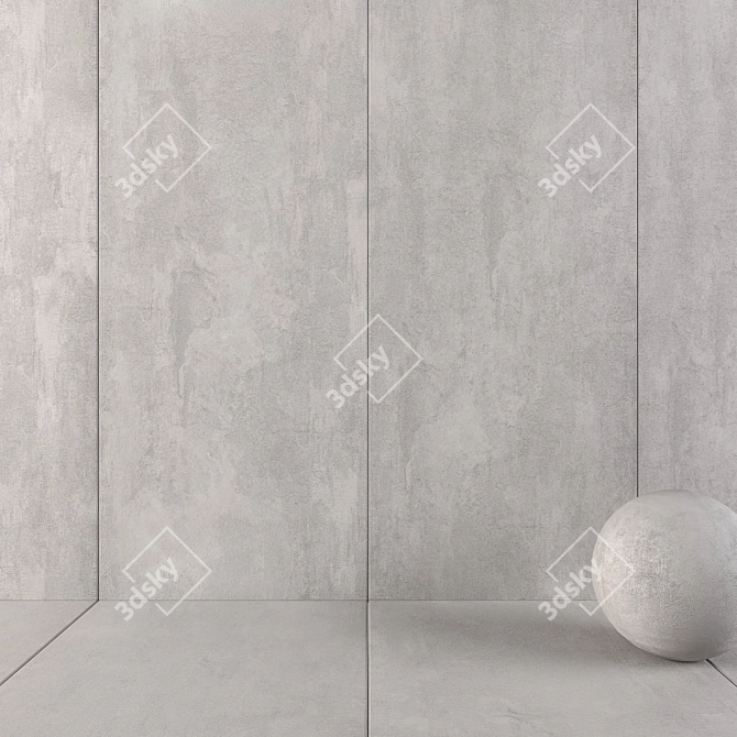 Multi-Texture HD Wall & Floor Tiles 3D model image 1