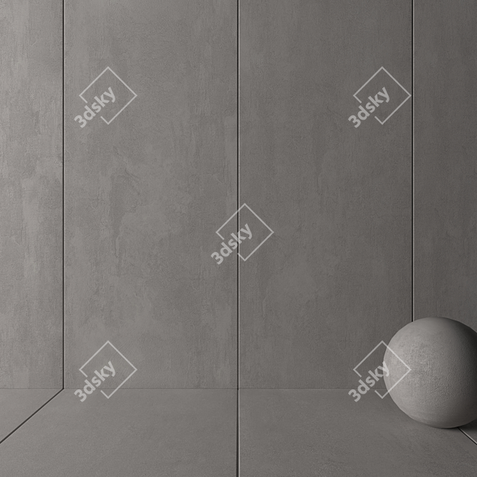 Multi-Texture HD Wall & Floor Tiles 3D model image 2