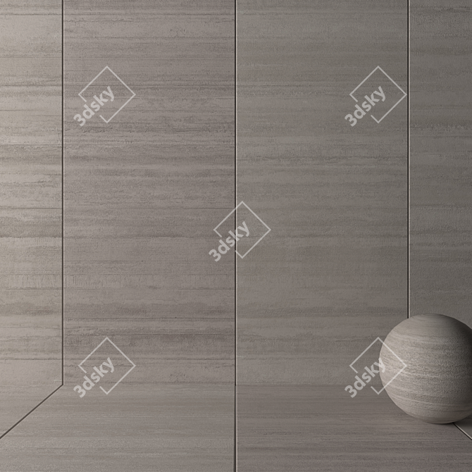 HD Multi-Texture Wall/Floor Tiles 3D model image 2
