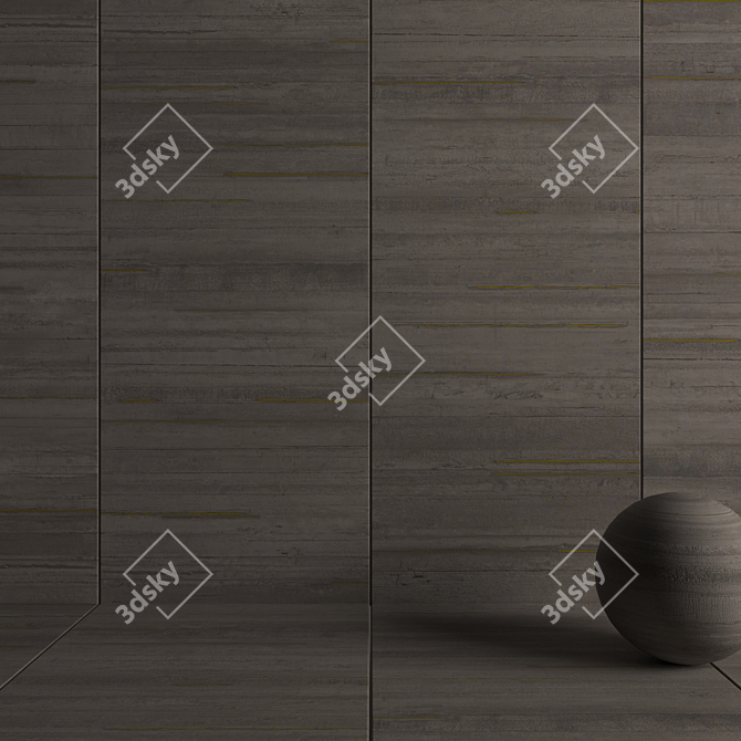 Multi-Texture HD Wall Tiles 3D model image 3