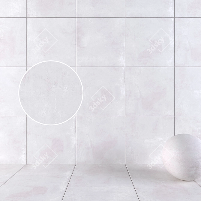  Multi-Texture HD Wall Tiles 3D model image 1