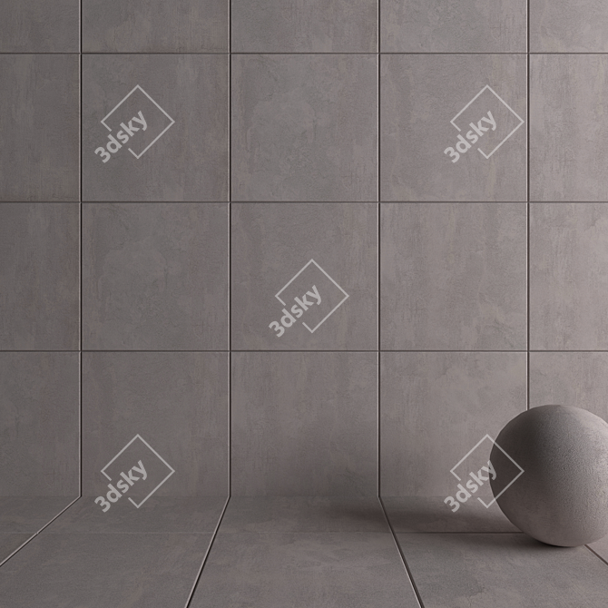  HD Multi-Texture Wall/Floor Tiles 3D model image 3