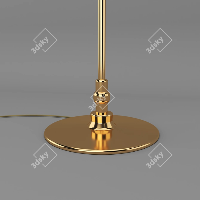 Elegant Energy-Saving Floor Lamp 3D model image 2