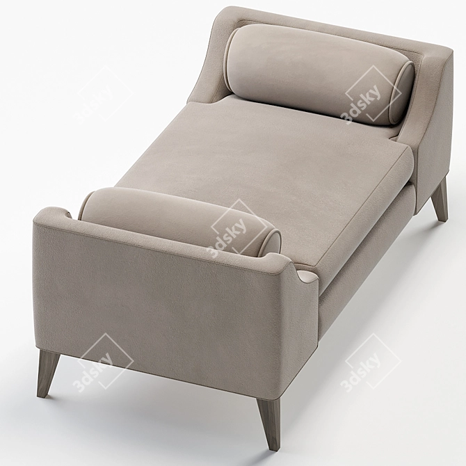 Elegant Grace Bench: Stylish, Versatile & Modern 3D model image 2