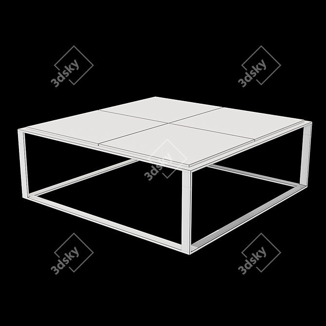 Elegant Eichholtz Coffee Table 3D model image 2