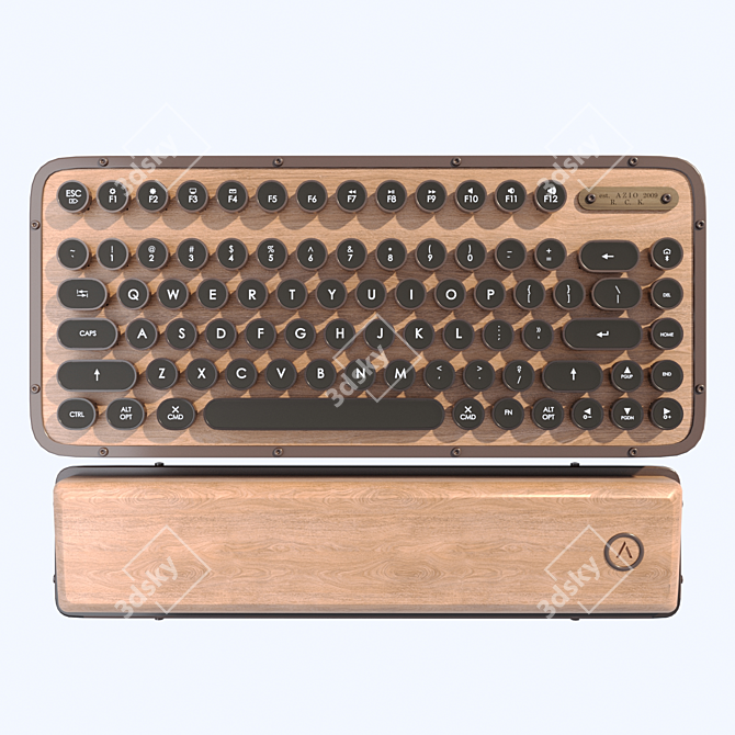 Timeless Typing Bliss 3D model image 1