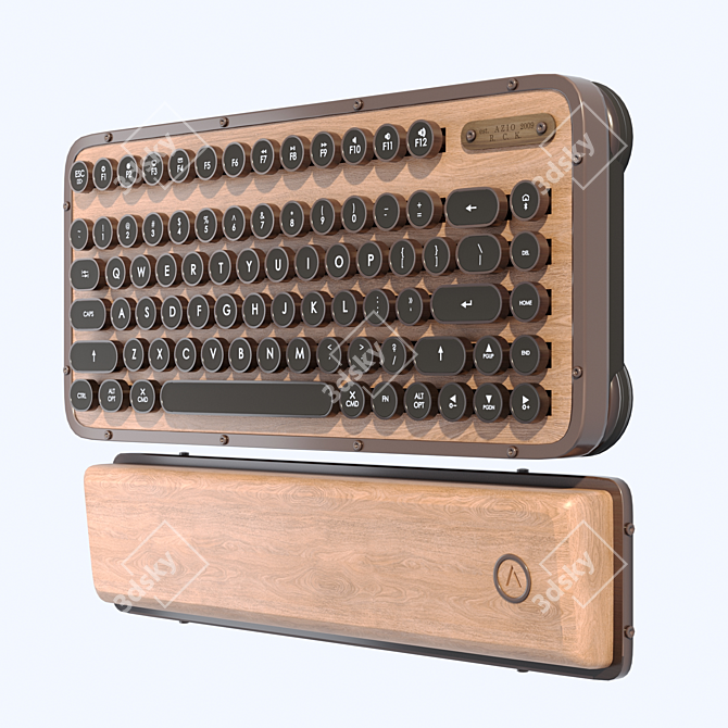 Timeless Typing Bliss 3D model image 2