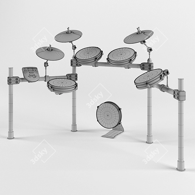 Alesis Mesh Kit: Digital Drum Set 3D model image 3