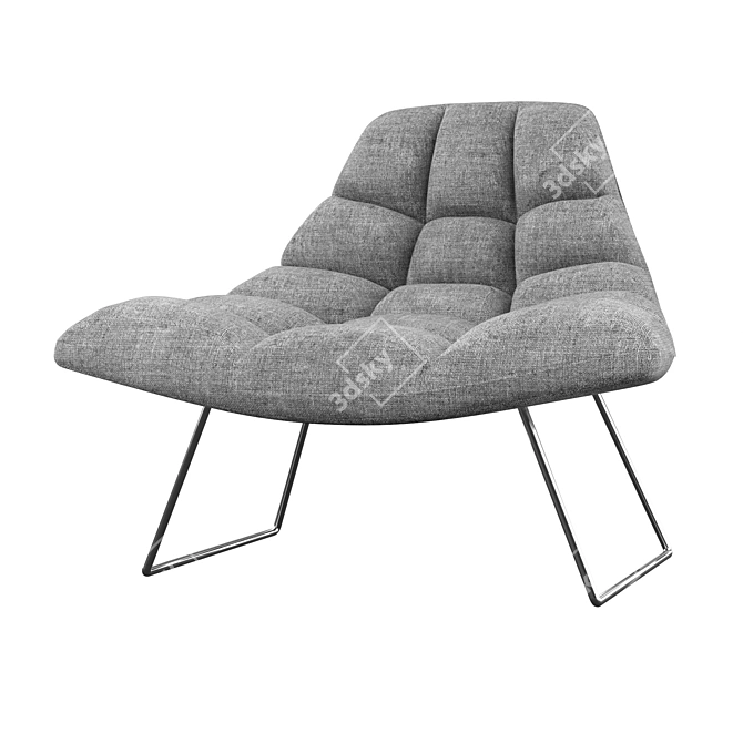 Comfort Haven Lounge Chair 3D model image 1