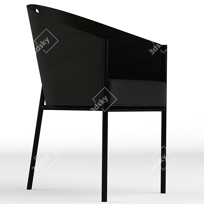 Sleek Driade Costes Chair & Anapo Table 3D model image 3