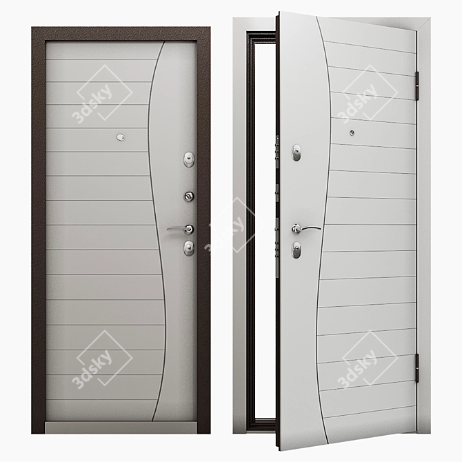 Torex Delta-M 10 D8 Entrance Door 3D model image 1