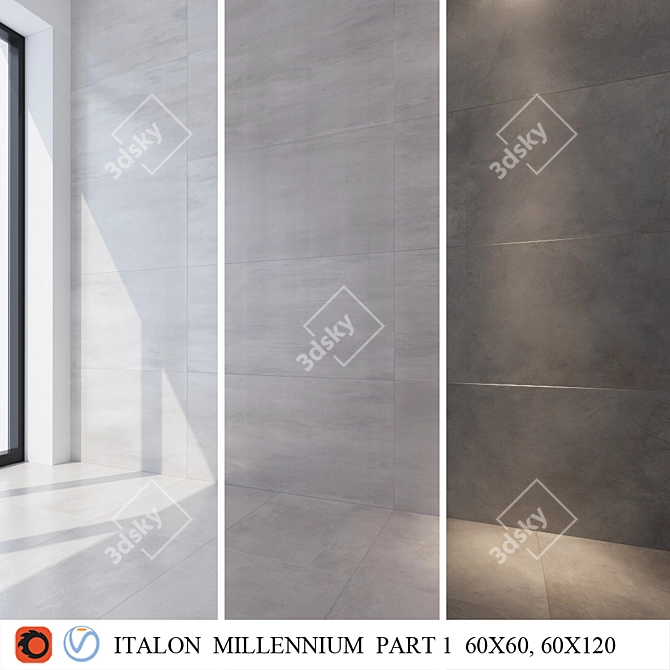 Premium Italon Millennium Part 1 3D model image 1