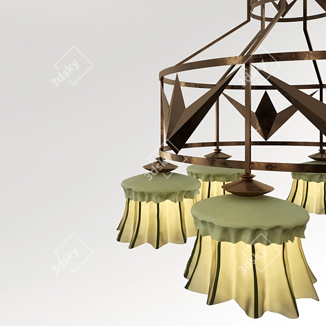 Cubist Cafe Masterpiece: Grand Orient 3D model image 2