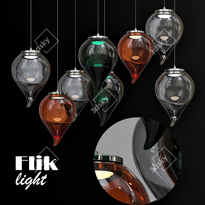 Sleek Illumination: flik_light 3D model image 1