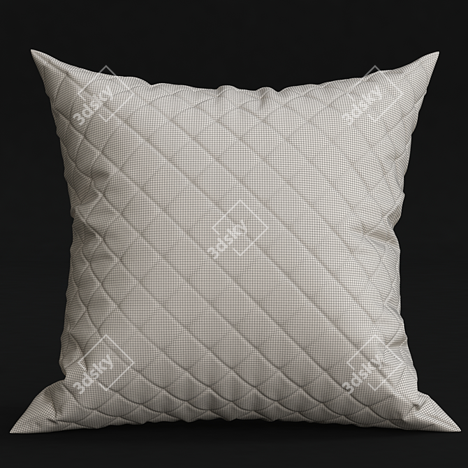 Cozy Chic Decorative Pillows 3D model image 2