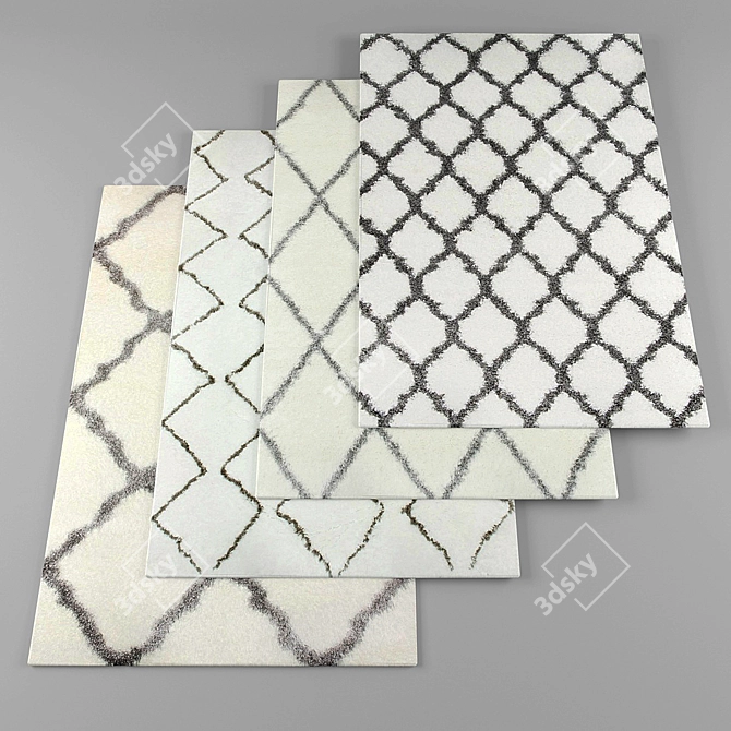 Stylish NuLoom Rugs Collection 3D model image 1