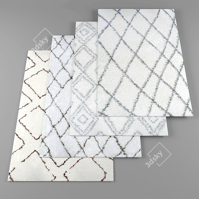 Sleek NuLoom Rugs Collection 3D model image 1