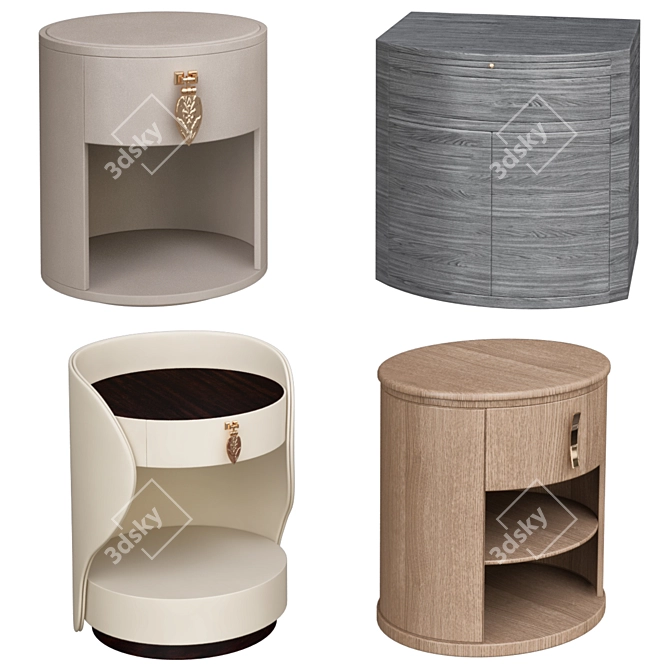 Illuminate Your Space: Lamp Table Collections 3D model image 1