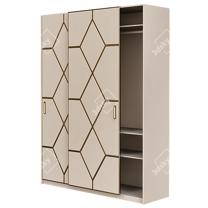 Stylish Closet: Organize Your Space 3D model image 1