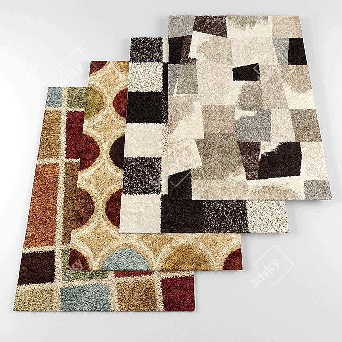 Orian Rugs Collection: Beautiful Carpets 3D model image 1