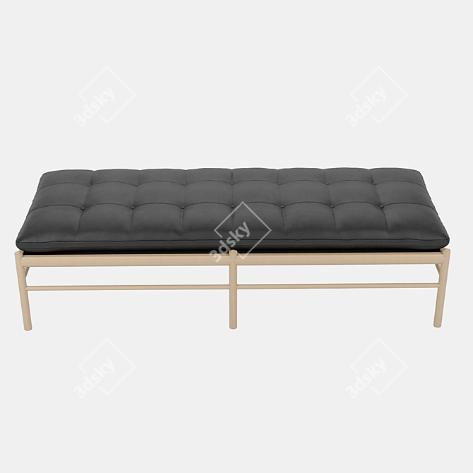 Premium Danish Design Sofa 3D model image 2