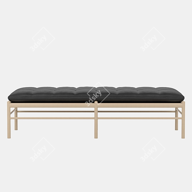 Premium Danish Design Sofa 3D model image 3