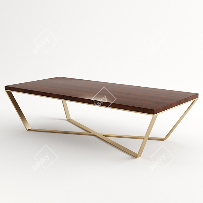 Elegant FRATO Johannesburg Table 3D model image 2