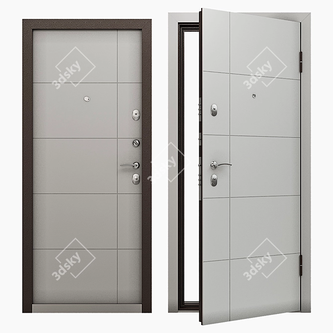 Reliable Torex Delta M 10 D23 Entrance Door 3D model image 1