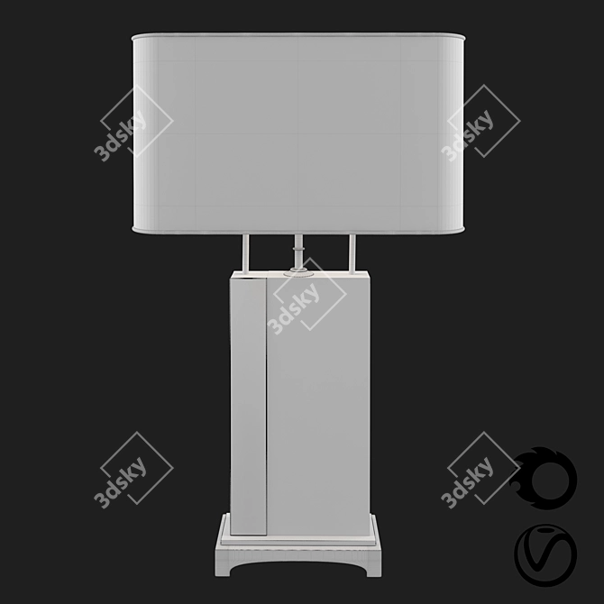 Modern Design Table Lamp 3D model image 3