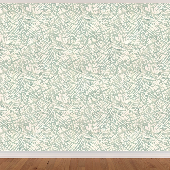 Sleek Seamless Wallpaper Set 423 3D model image 3