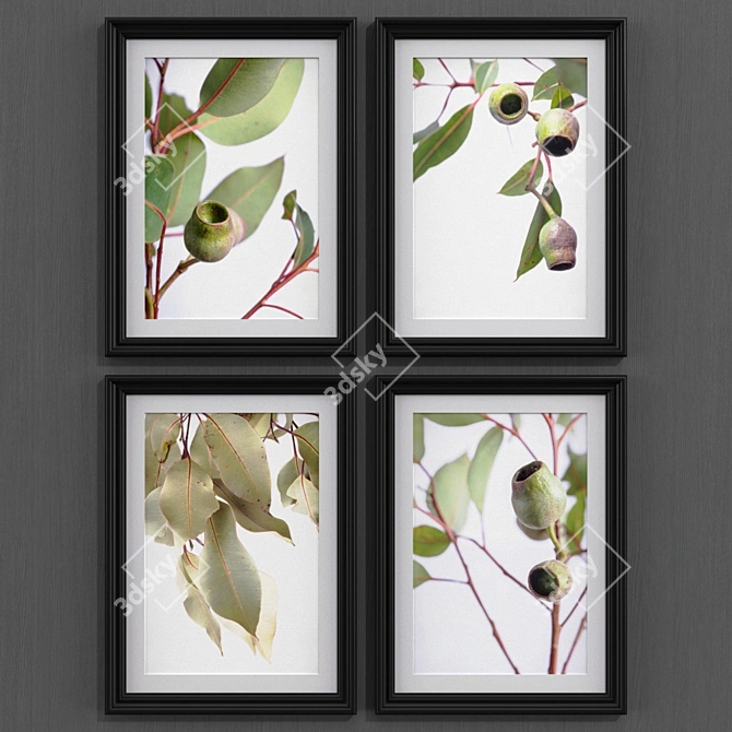 Eucalyptus Dreams Art Set 3D model image 1