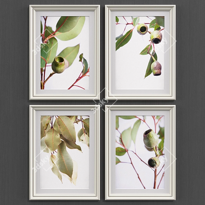 Eucalyptus Dreams Art Set 3D model image 2