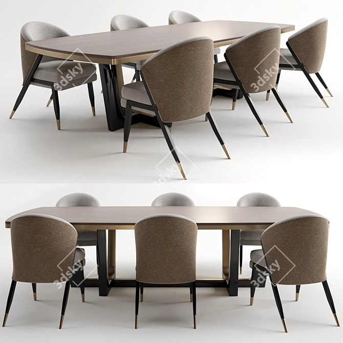 Frato Carmel & Tributo II: Stylish, Multifunctional Furniture 3D model image 1
