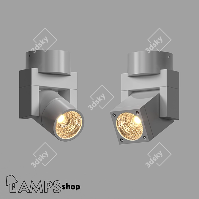 Modern LED Wall Lamps 3D model image 1