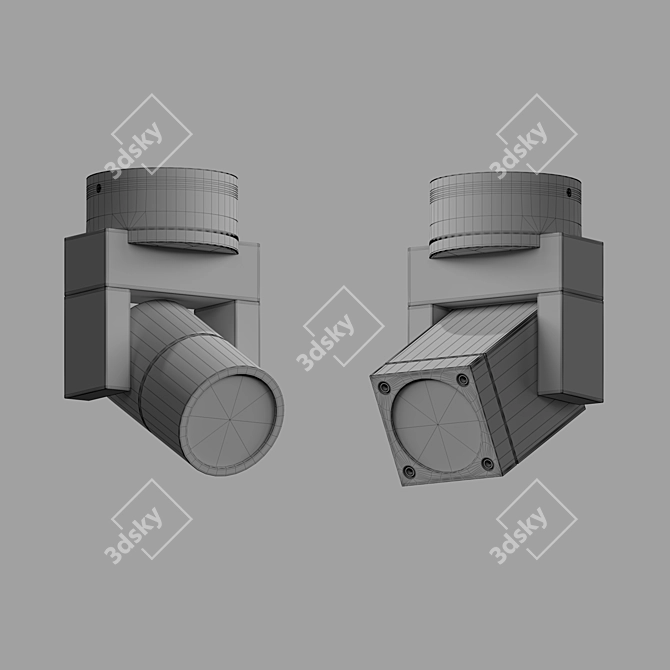 Modern LED Wall Lamps 3D model image 2