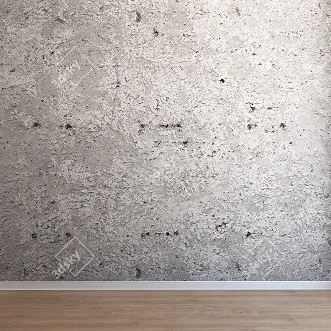 Seamless Concrete Texture 3D model image 3