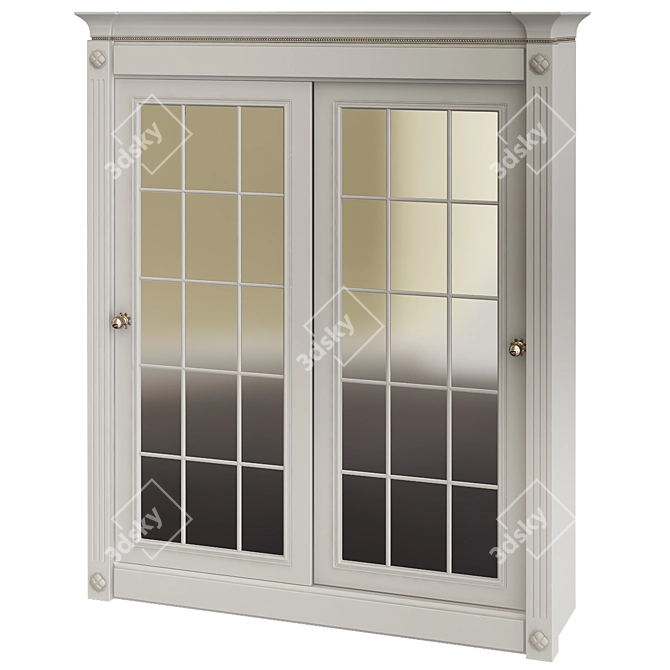 Classic Wardrobe Compartment 3D model image 1