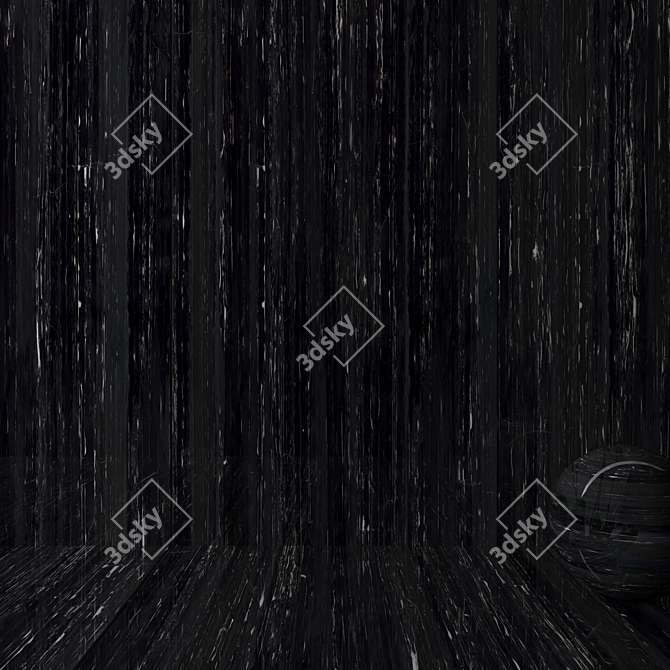 Black Deluxe Wall Tiles: Multitexture HD Tiles for Walls & Floors 3D model image 2