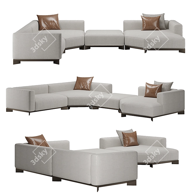 Easton: Timeless Elegance for Your Living Space! 3D model image 1