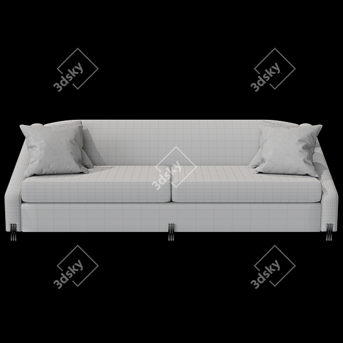 Elegant Eichholtz Candice Sofa 3D model image 3