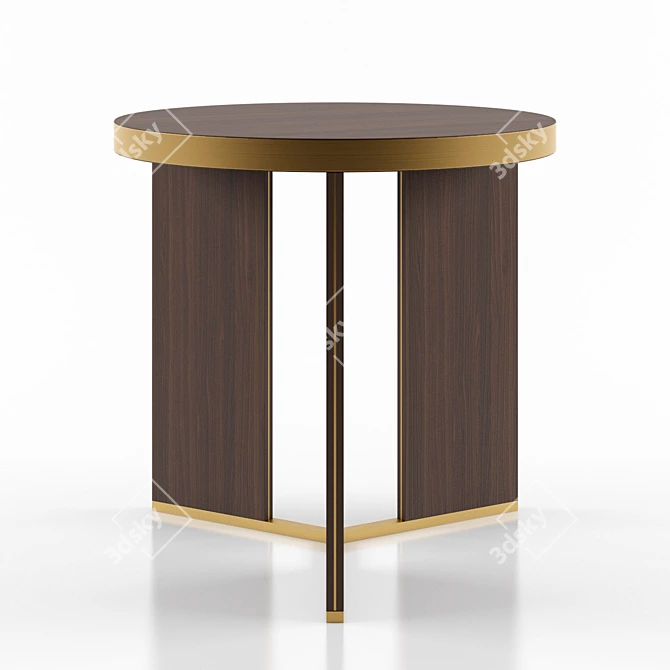 Frato NAGOYA Side Table: Chic and Compact Design 3D model image 2