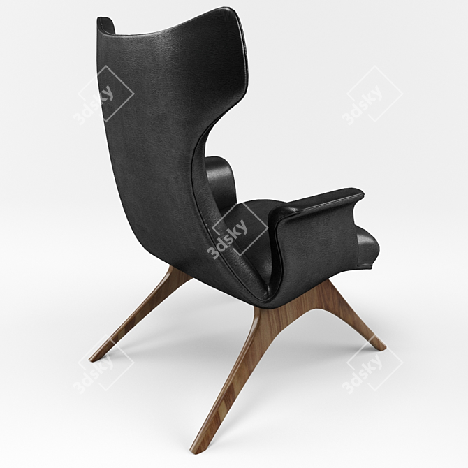 Sleek Ondine Chair: Vladimirkagan 3D model image 2