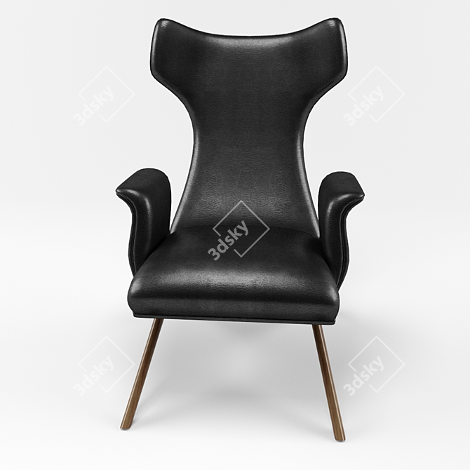 Sleek Ondine Chair: Vladimirkagan 3D model image 3