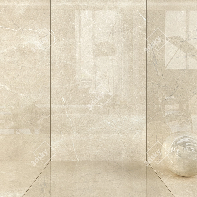 Chic Arcadia HD Wall Tiles 3D model image 1